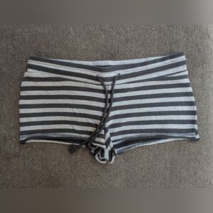 Mossimo Supply Co. Gray Stripes Shorts Size M. Like new.